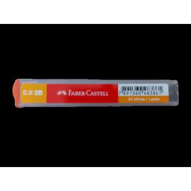 Imagem de Grafite Faber Castell 0.9 2B com 24 grafites