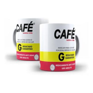 Imagem de Caneca Café Caixa De Remédio *  - NG Decor Canecas