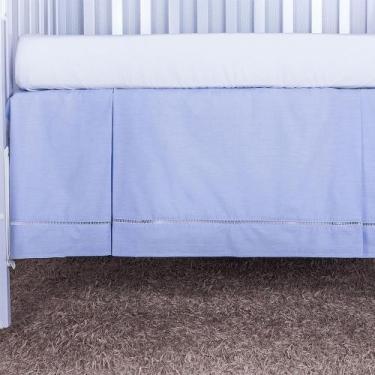 Imagem de Saia de Berço  Saia Padrão Americano  Saia Prega Macho - Bebê & Enxova