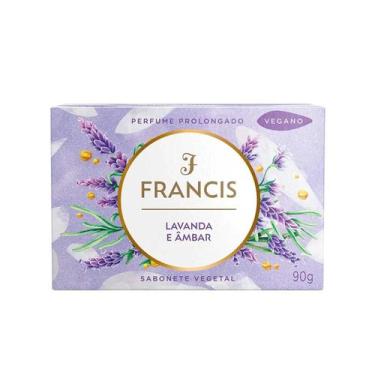Imagem de Sabonete em Barra Vegano Lavanda e Âmbar Francis 90g