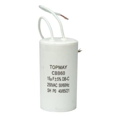 Imagem de 5X Capacitor Partida 15uf - 250v P/ Motor Portão Eletrônico - CHIPSCE