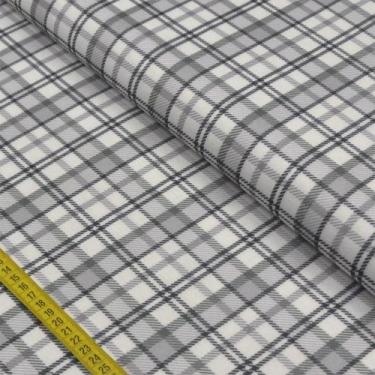 Imagem de Feltro Santa Fé Estampado - Coleção P&B: Xadrez Tartan (0,50x1,40) - F