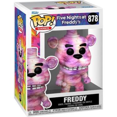 Imagem de Funko Pop Five Nights at Freddys Tie Dye Freddye 878, roxo