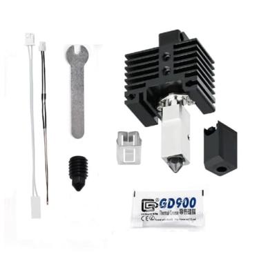 Imagem de HICTOP Upgrade Tz2.0 Hotend Bambu Lab Hotend X1 Carbon Assembly Com Bico De Aço Endurecido Removível De 0,4 Mm Hotend Para Impressoras 3D Bambu Lab X1 Series