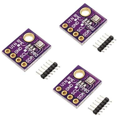 Imagem de KeeYees Pçs Bme280 Digital 5V Sensor de Umidade Temperatura Atmosférica Placa Pressão Barométrica Iic I2C Breakout para Arduino