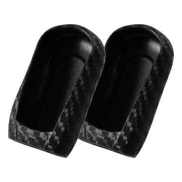Imagem de WORCAS Capa de silicone com padrão de fibra de carbono 2 peças compatível com Buick Enclave Encore GX Envision Lacrosse Regal SPORTBACK TOURX 3 4 5 Botão universal