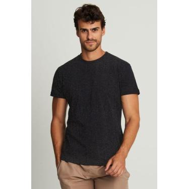 Imagem de Camiseta Básica Masculina Preto Mescla Polo Wear, Preto, P