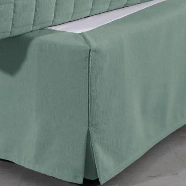 Imagem de Saia Box Solteiro Altenburg Verona Verde Absinto