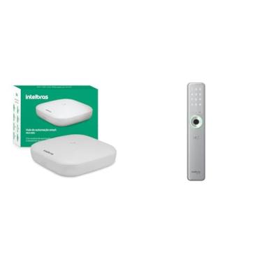Imagem de Kit Intelbras Central MCA 1001 + Fechadura MFR 7001 Prata