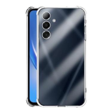 Imagem de Capinha Capa Antiquedas Flexível Compatível com Samsung Galaxy A34 6,6"