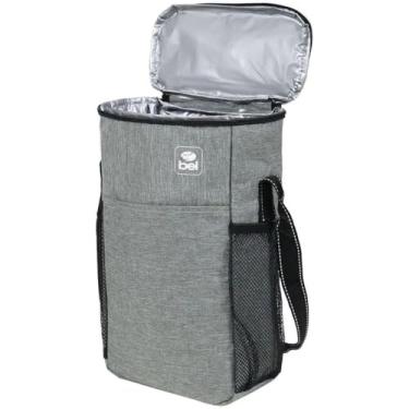 Imagem de Bel - Bolsa Térmica Toscana Para 2 Garrafas de Vinho Cinza