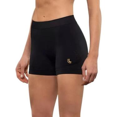 Imagem de Shorts Lupo Sport Basic Attack Treino Dia a Dia Feminino Preto, Preto,