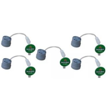 Imagem de KIT 5 Tubos Chopeira Beertender Krups B-100 B-101 VB215854 B100 VB2158