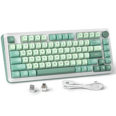 Imagem de Teclado mecânico sem fio Redragon K681 81 teclas RGB