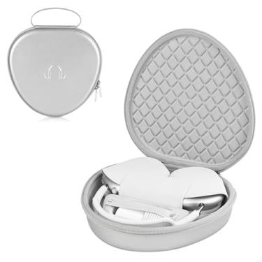 Imagem de Capa de fone de ouvido para AirPods Max, capa protetora de armazenamento de fone de ouvido sem fio para viagens e casa