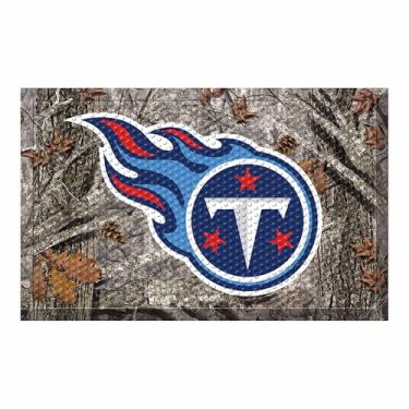Imagem de FANMATS Tapete raspador Tennessee Titans 19001 cor 48 x 76 cm (Camuflagem da NFL)