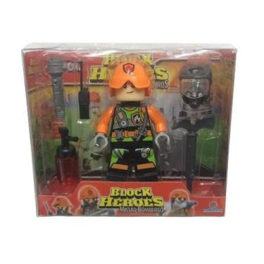 Imagem de Rick Block Heroes Missao Bombeiros - Polibrinq BL595