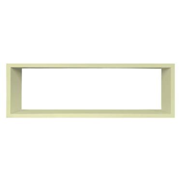 Imagem de Nicho Decorativo Colorido em Mdf Laqueado para Parede - 30x60x12cm Cor:AMARELO BAUNILHA;Tamanho:30X60X12 CM