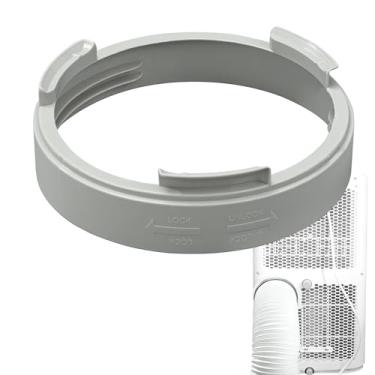 Imagem de Acoplador de mangueira de exaustão de ar condicionado portátil, adaptador de janela de mangueira de exaustão CA de 5,9 polegadas, conector redondo para acessórios de ar condicionado (redondo)