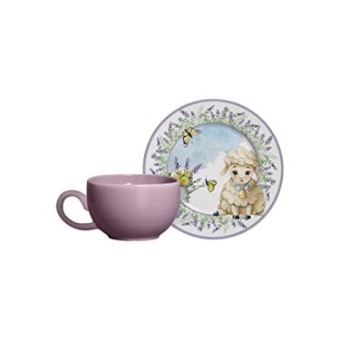 Imagem de Conjunto Alleanza de 6 Xicaras Café c/pires Blessed Easter