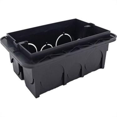 Imagem de Caixinha De Luz Pvc Pial Legrand Preta 4X2 - Kit C/32 Pecas - GL ELETR