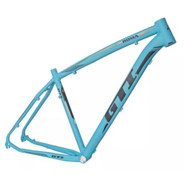 Imagem de Quadros Bike GTI Roma Aro 29 Aluminio Cabeamento Interno Mtb, Azul pis