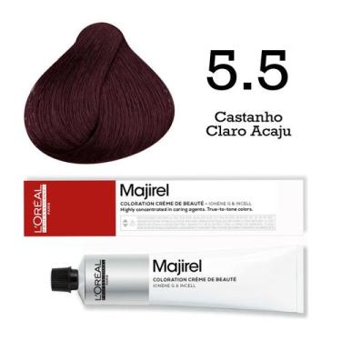 Imagem de Coloração Majirel 5.5 Castanho Claro Acaju  L'Oréal - L'Oréal Professi