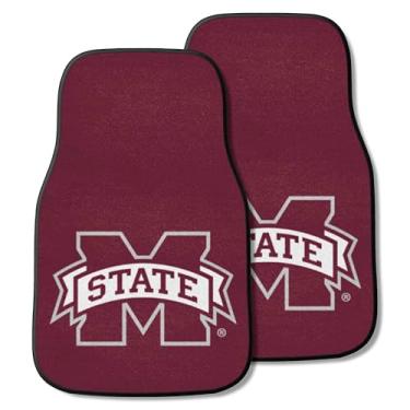 Imagem de FANMATS 5275 NCAA Mississippi State University Bulldogs Tapete de nylon para carro, Mississippi State Bulldog, 45,72 x 68,56 cm