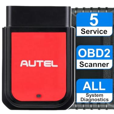 Imagem de Autel MaxiAP AP200 com estojo Obd2 Scanner Bluetooth 25 funções de serviço, ferramenta de digitalização de diagnóstico OBDII automático para iOS e Android, sistema completo leitor de código com as mesmas funções do MK808 Advanced AL329