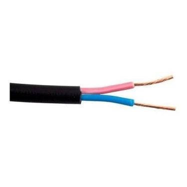 Imagem de Cabo Elétrico PP 2 X 2,5mm Preto Original 2 Vias P/ Extensão 1m - Sil