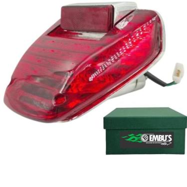 Imagem de Lanterna Traseira Twister 250 de 2002 a 2008 - Vermelha - Embus