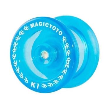 Imagem de Yoyo K1 De Rolamento Profissional (ioio, Yo-yo) Magicyoyo, Azul Claro