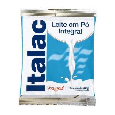 Imagem de Leite em Pó Italac Integral 200g - Embalagem com 50 und