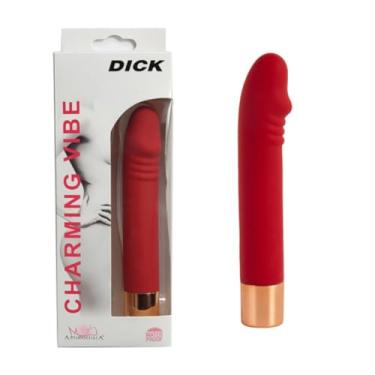 Imagem de Vibrador Ponto G Dicky 7 Vibrações Prazer Intenso Autoconhecimento Exploração Sexual[VERMELHO]