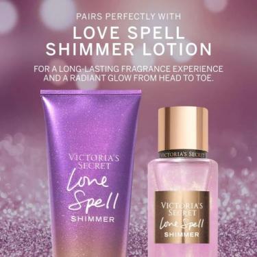 Imagem de Kit Victoria's Secret Love Spell shimmer hidratante + Body Splash shim