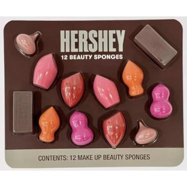 Imagem de HERSHEY'S Pacote Com 12 Esponjas De Maquiagem Beauty Blender - Twizzler, Reese'S, Bubble Yum, Jolly Rancher, Kisses E Chocolate Bar Shapes O Presente Perfeito Para Adolescentes Ou Sua Esposa