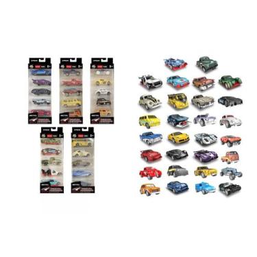 Imagem de Kit 5 Carrinho De Ferro Toyking Niniatura Colecionável