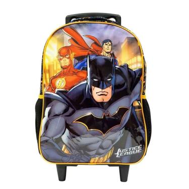 Imagem de Mochilete Grande Escolar Liga Da Justiça - 10740 - Xeryus