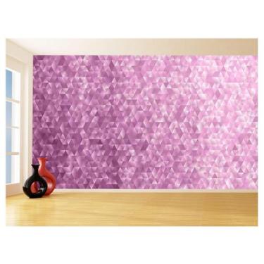 Imagem de Papel De Parede Geométrico Triângulo Abstrato 3,5M Gmt107 - Você Decor