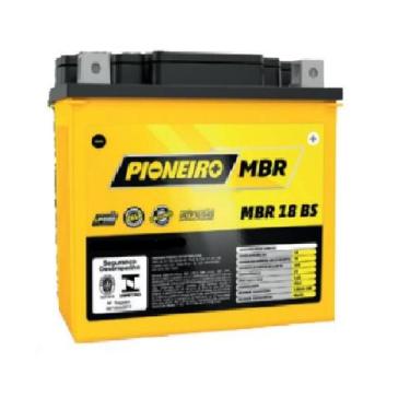 Imagem de Bateria Moto 18Ah MBR 18 BS JS650 SX 650 1987-1995 - PIONEIRO, MBR 18 