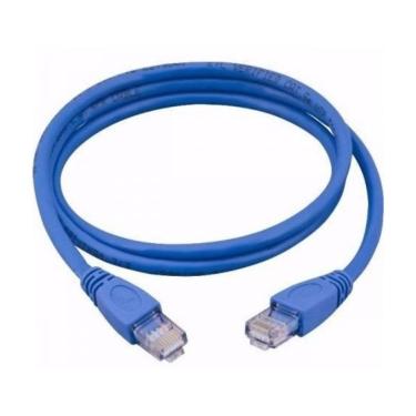 Imagem de Cabo De Rede 20 Metros Patch Cord Cat 5e Azul