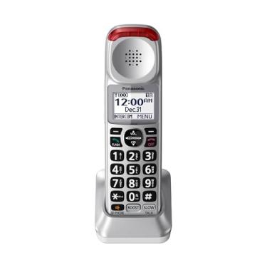Imagem de Panasonic Novo acessório de telefone sem fio DECT 6.0 ID de chamada compatível com sistemas de telefone sem fio da série KX-TGM450S - KX-TGMA45S (prata)