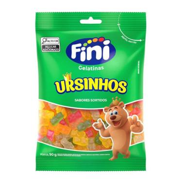 Imagem de Bala de Gelatina Fini Ursinhos 90g