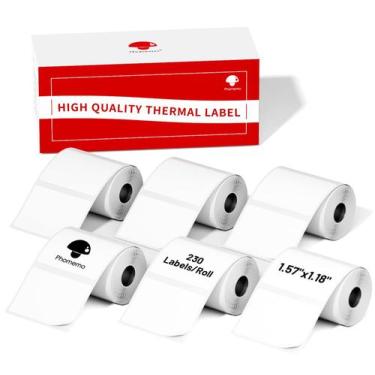 Imagem de Etiqueta de papel térmico Phomemo 40x30mm para M110/M100/M150/M250