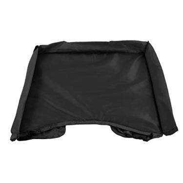 Imagem de Akozon Bandeja de Carro Infantil à Prova d'água - Mesa de Colo de Criança Ajustável para Viagens, Play & Storage - Bandeja de Mesa de Carro Macio e Estável para Crianças (Preto)