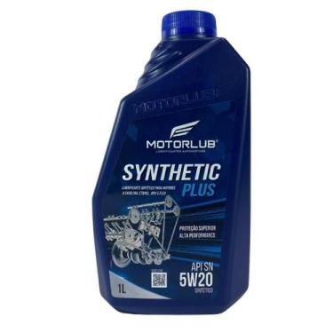 Imagem de Oleo Motor Motorlub 5W20 Api Sn Sintético 1L