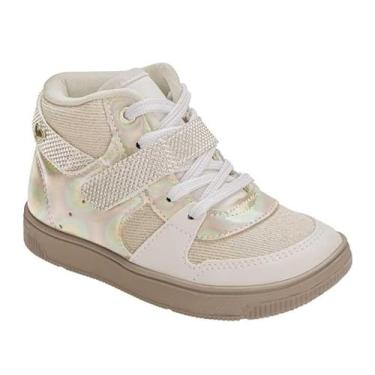 Imagem de Tênis Infantil Menina Kidy Astral Dourado 29