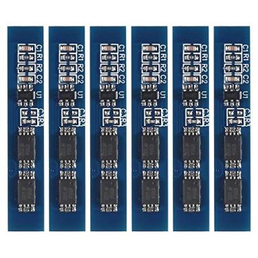 Imagem de Alinan 6 peças 2S 3A 7,4V 8,4V 18650 placa de proteção para carregador de bateria de lítio BMS PCM Módulo de circuito de proteção de bateria de lítio para bateria de lítio Lipo pacote de célula