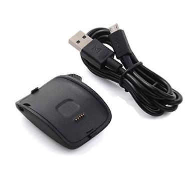 Imagem de Kissmart carregador de engrenagem de reposição S, base de carregamento para Samsung Galaxy Gear S Smart Watch SM-R750 (Gear S Charger)