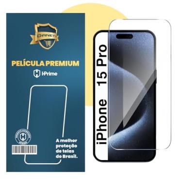 Imagem de Pel�cula Nanoshield Danet Premium para iPhone Modelo 13 a 16 - Prote��o Anti-Digital e Resist�ncia Superior a Impactos (iPhone 15 Pro)